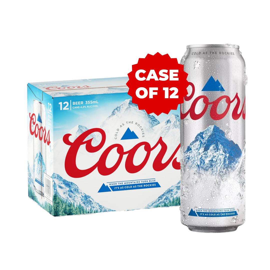 COORS BEER CAN (12X50CL)