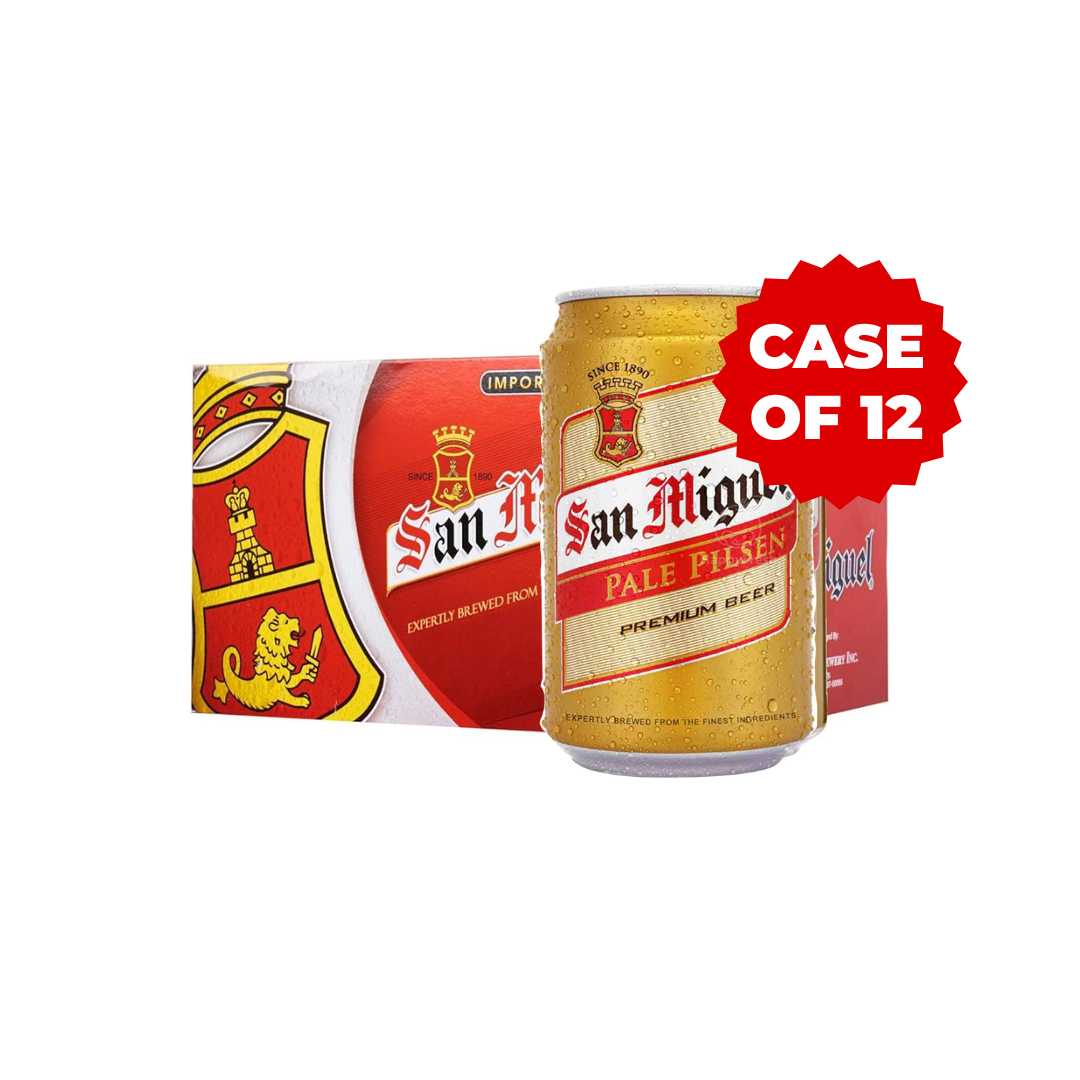 SAN MIGUEL PALE PILSEN BEER CAN (12X33CL)