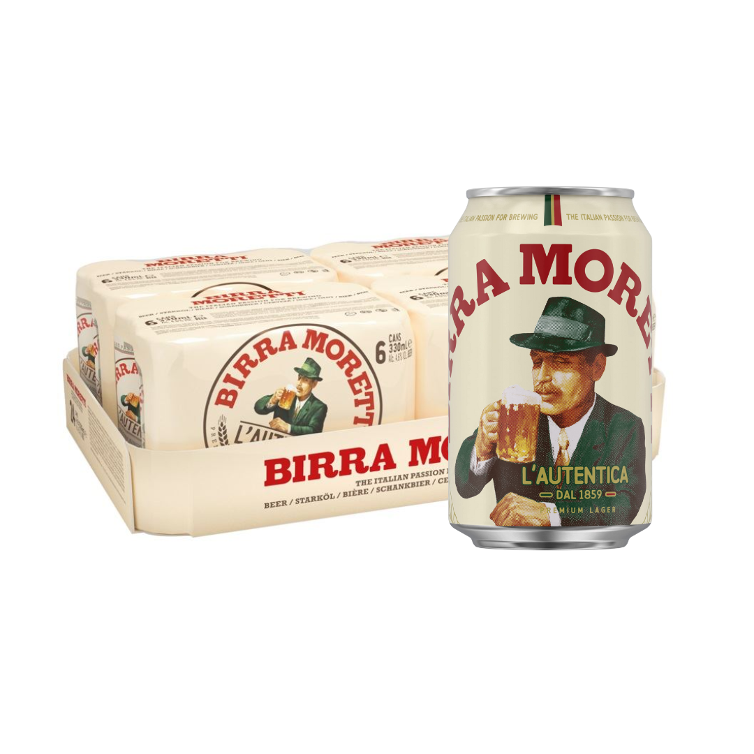 BIRRA MORETTI BEER CAN (24X33CL)