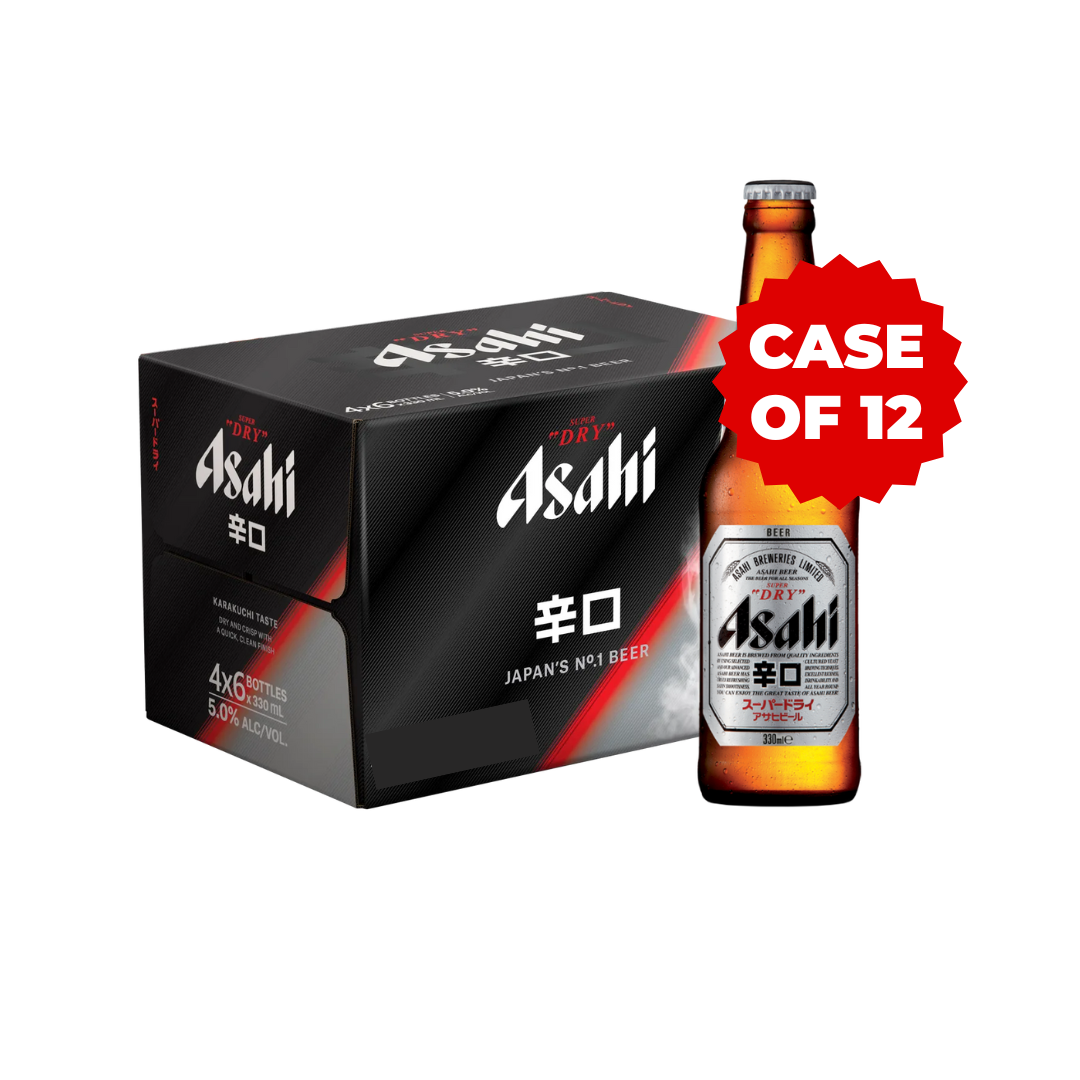 ASAHI SUPER DRY BEER BTL (12X33CL)
