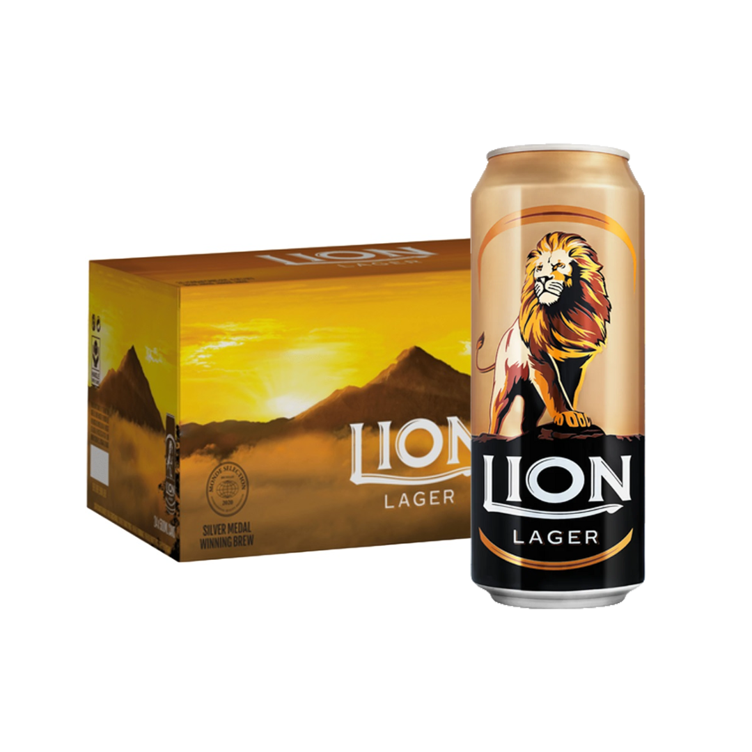 LION LAGER BEER CAN (24X50CL)