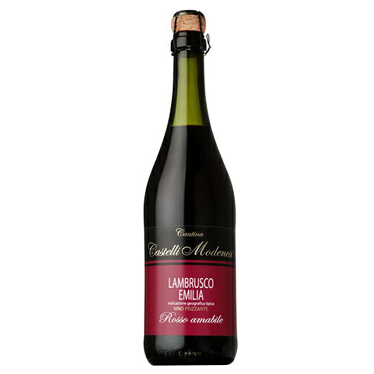 CASTELLI MODENESI LAMBRUSCO SWEET RED WINE 75CL