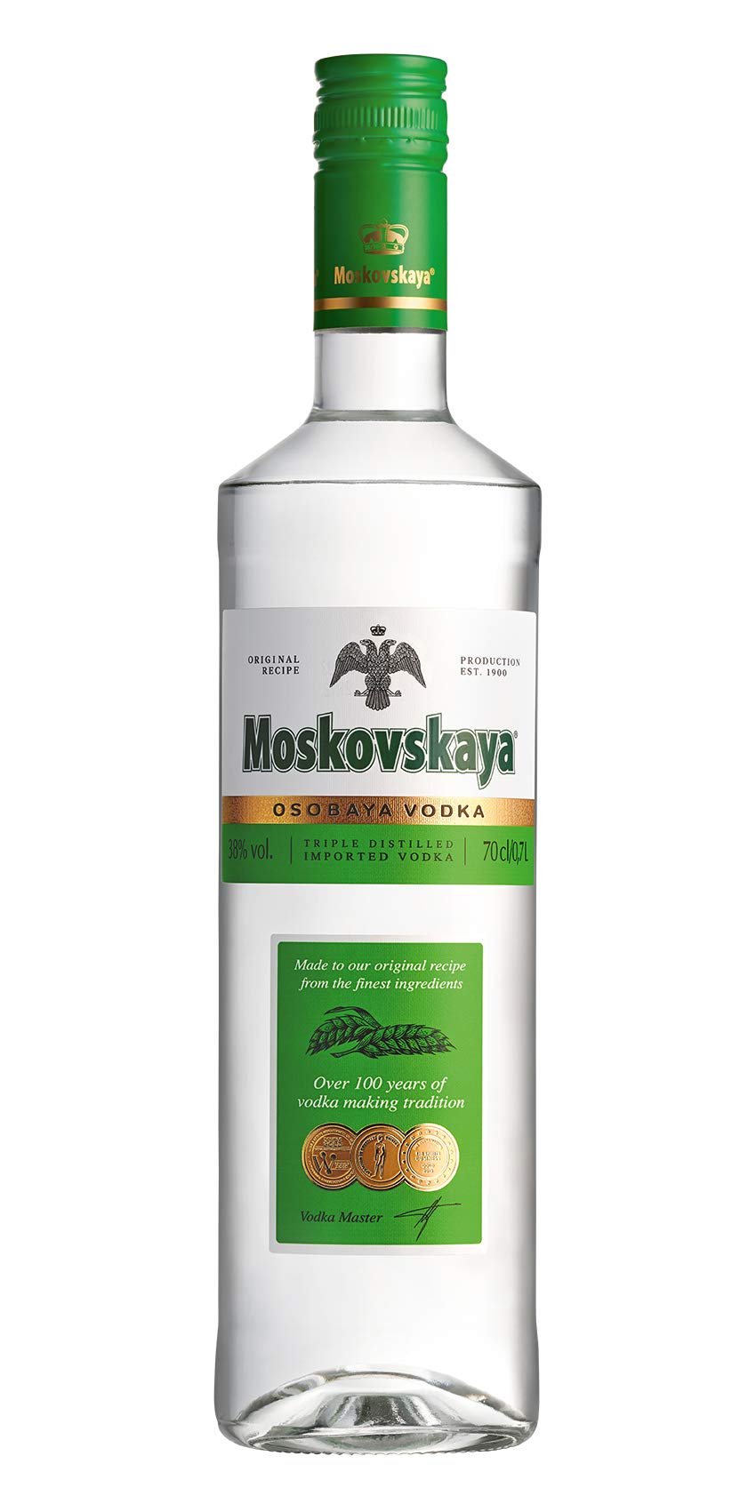 MOSKOVSKAYA VODKA LTR