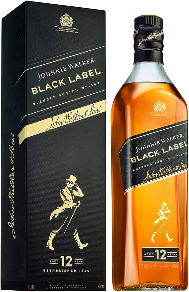 JOHNNIE WALKER BLACK LABEL LTR