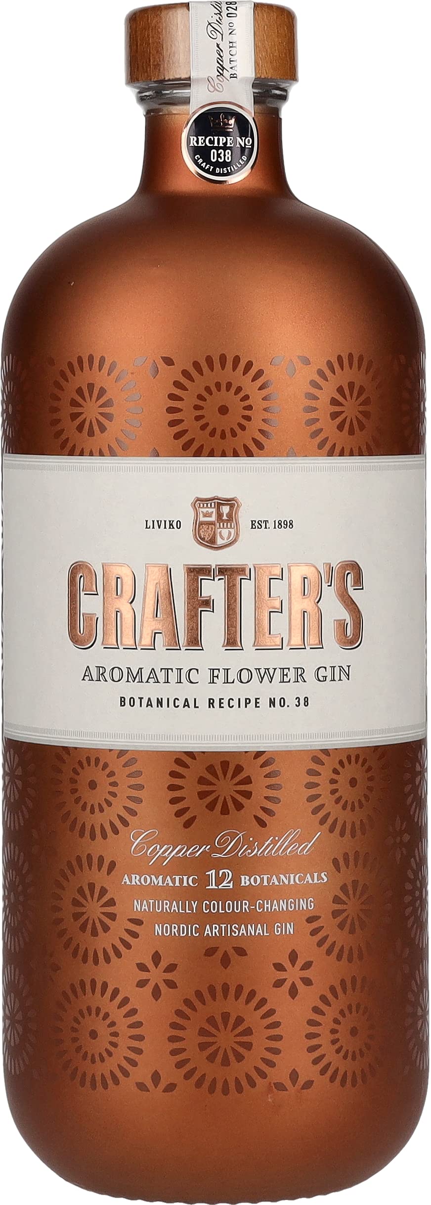 CRAFTER'S AROMATIC FLOWER GIN 70CL