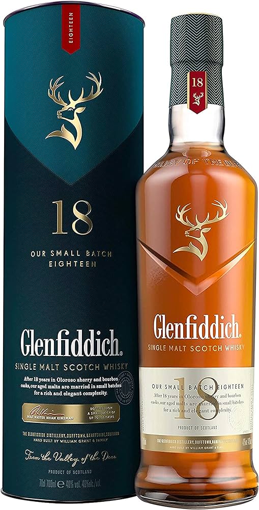 GLENFIDDICH 18 YEARS WHISKY 75CL