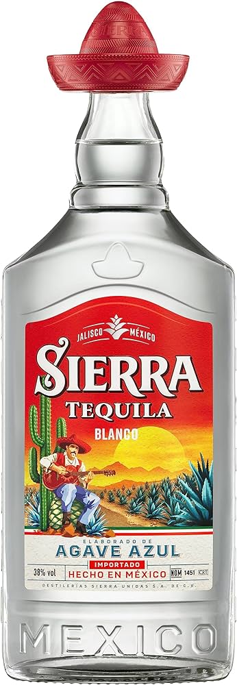 SIERRA SILVER TEQUILA 70CL