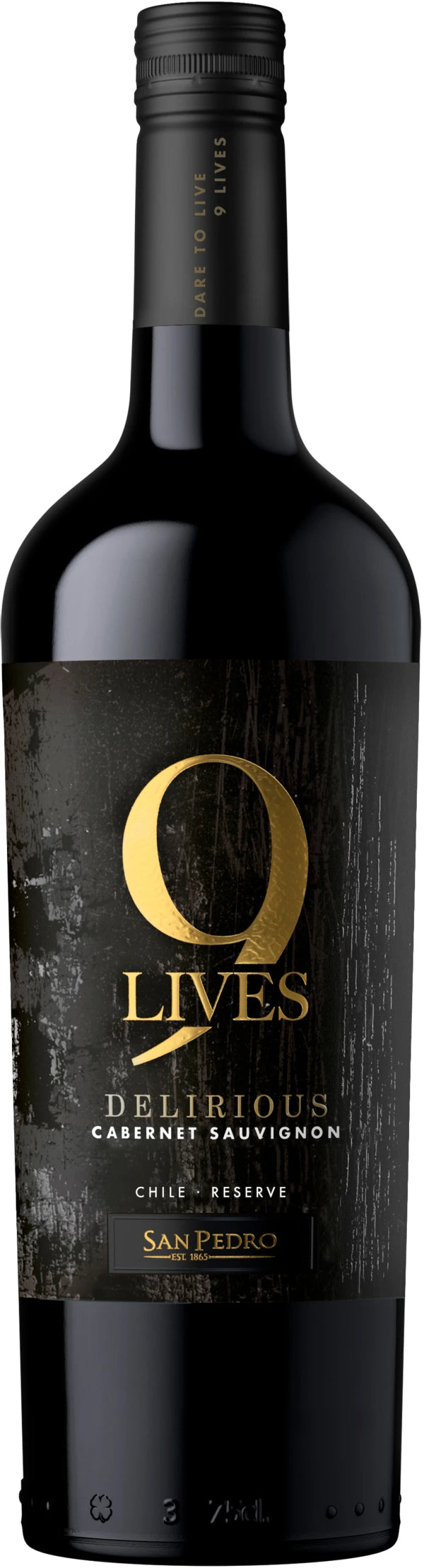 9 LIVES DELIRIOUS CABERNET SAUVIGNON 75CL