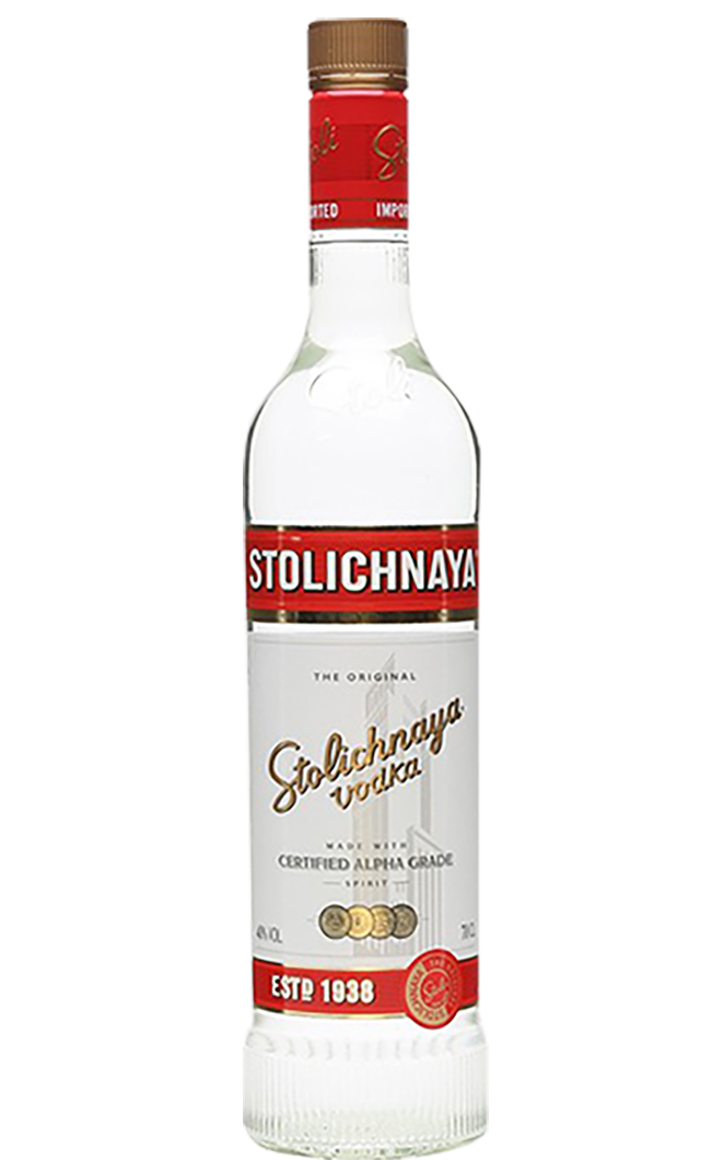 STOLICHNAYA VODKA 75CL