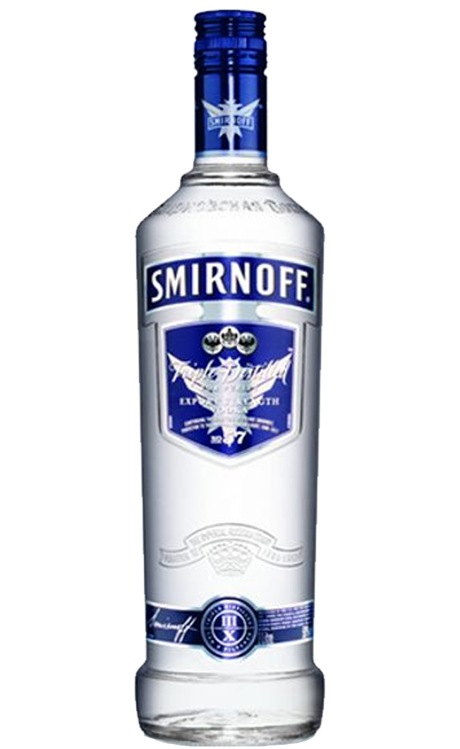 SMIRNOFF BLUE VODKA 75CL