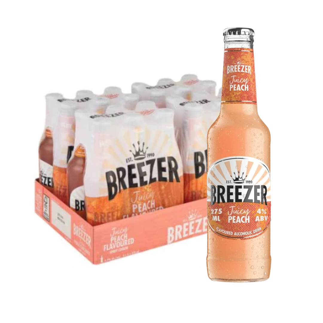 BACARDI BREEZER PEACH (24X27.5CL)