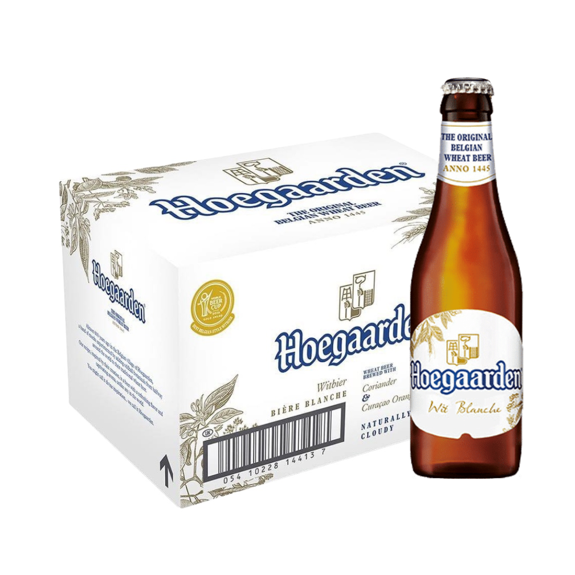 HOEGAARDEN BLANCHE BEER BTL (24X33CL)