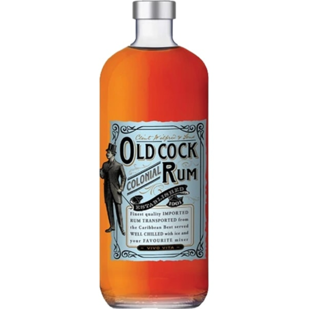OLD COCK RUM COLONIAL 70CL