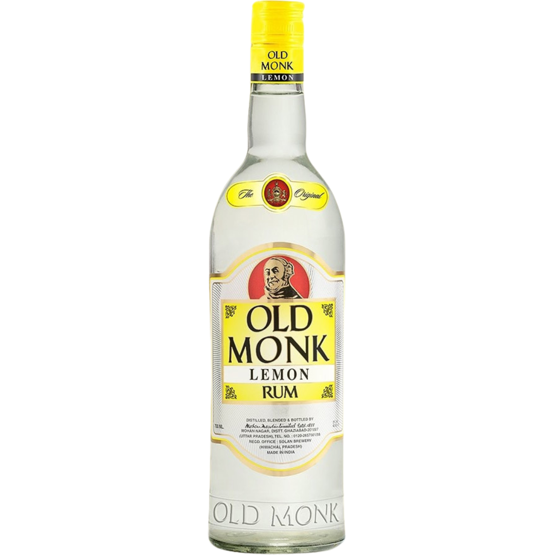 OLD MONK RUM LEMON 75CL