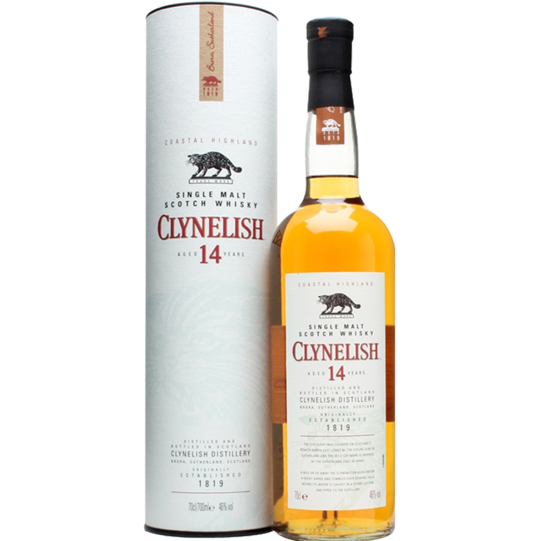 CLYNELISH 14 YEARS WHISKY 75CL