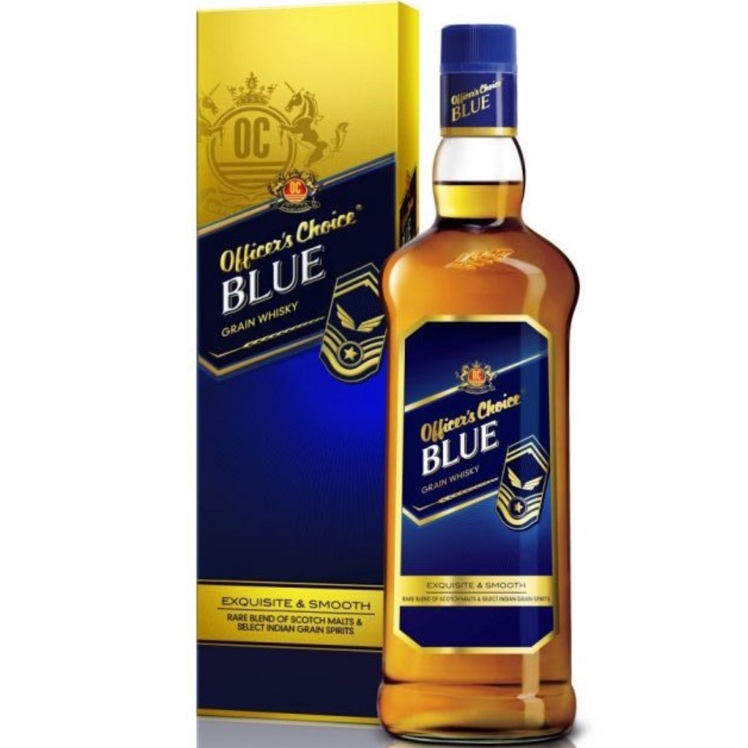 OFFICER'S BLUE WHISKY 75CL