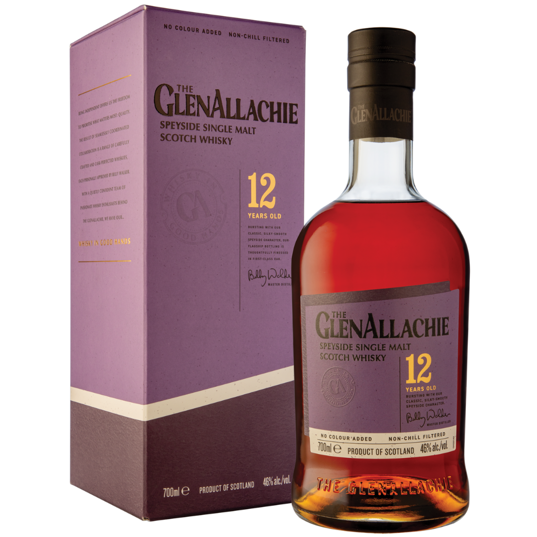 GLENALLACHIE 12 YEARS OLD WHISKY 70CL
