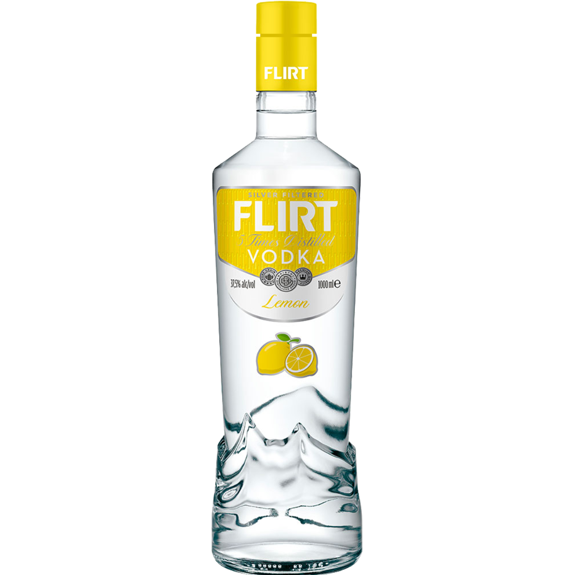 FLIRT LEMON VODKA LTR