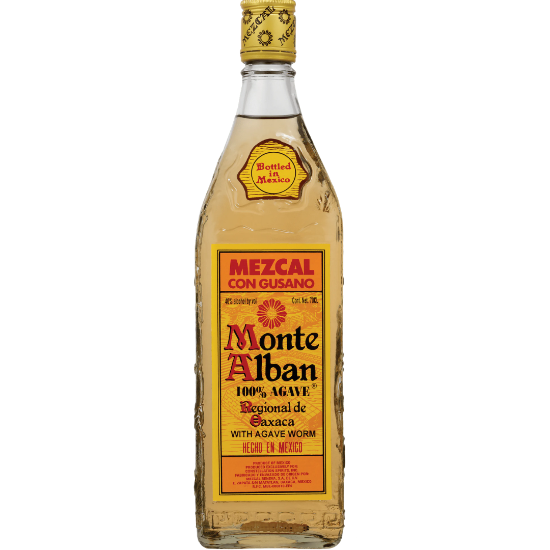 MONTE ALBAN MEZCAL CON GUSANO 70CL