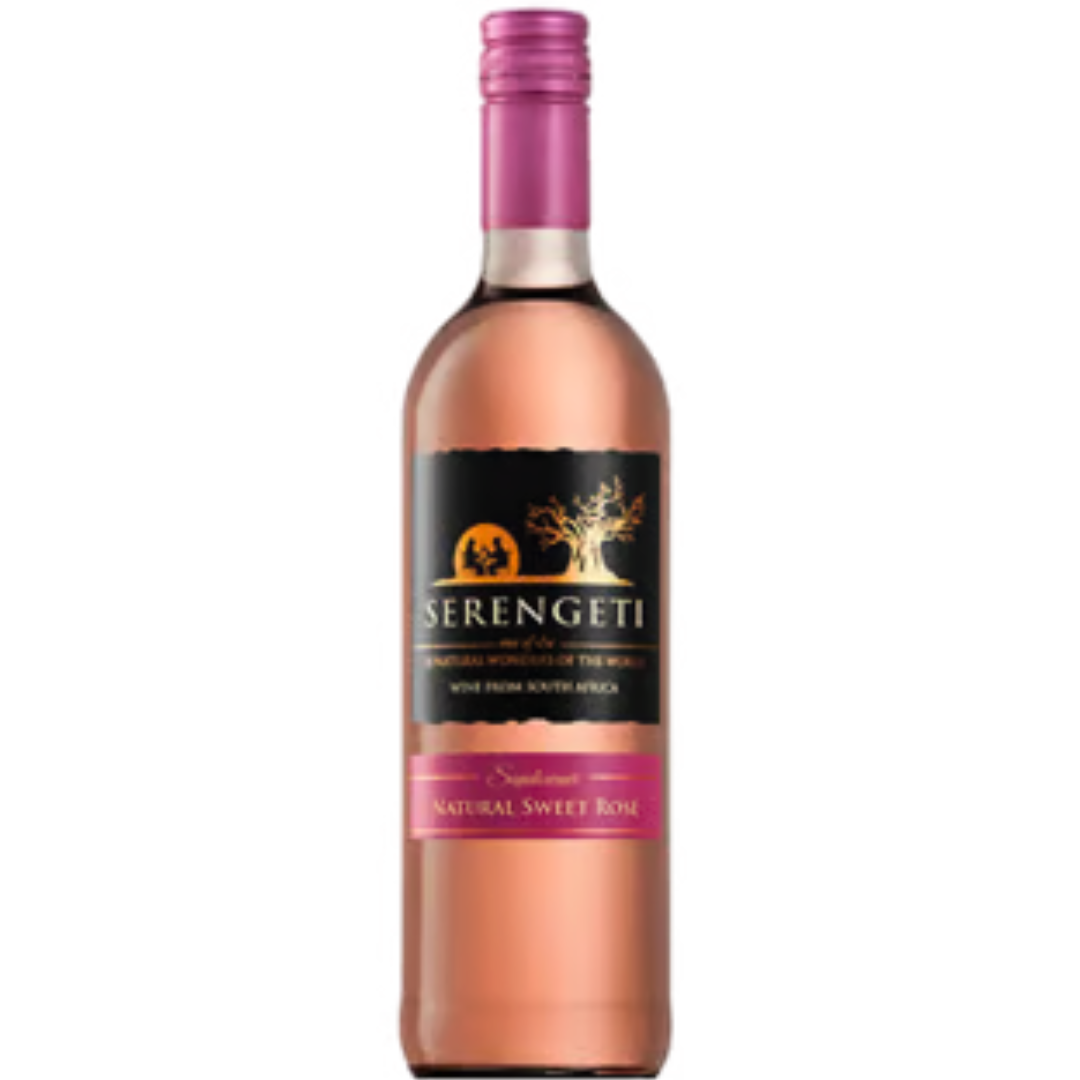 SERENGETI NATURAL SWEET ROSE 75CL