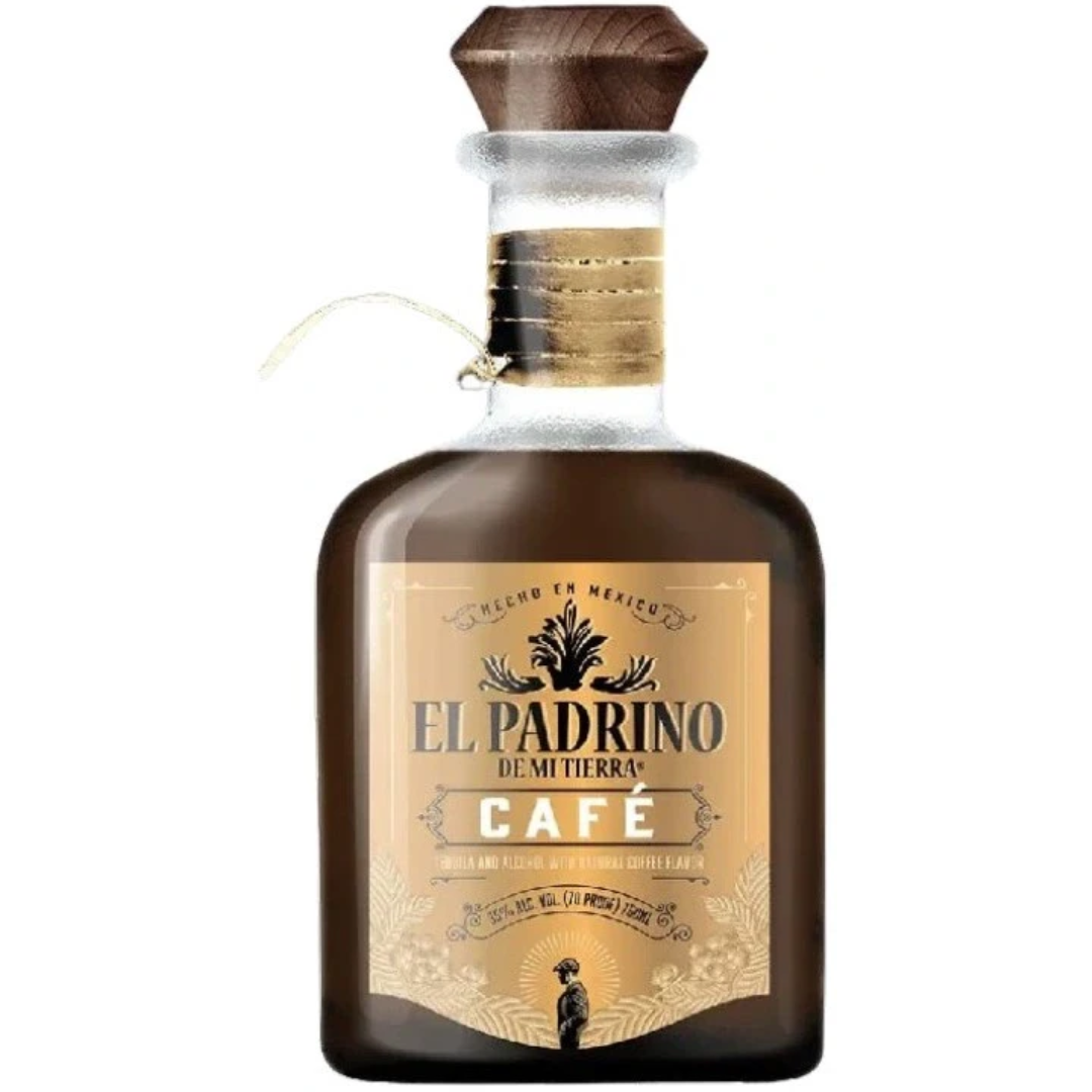 EL PADRINO DE MI TIERRA LICOR AL TEQUILA CAFE 75CL