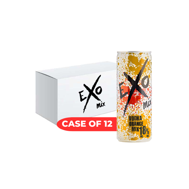 EXO ORANGE VODKA MIX (12X25CL)