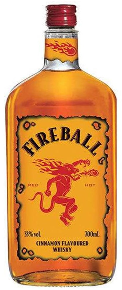 FIREBALL CINNAMON WHISKY 75CL
