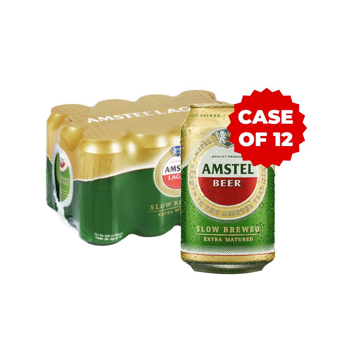 AMSTEL CAN BEER (12X33CL)