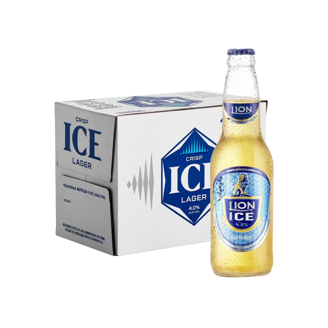 LION ICE BEER BTL (24X33CL)