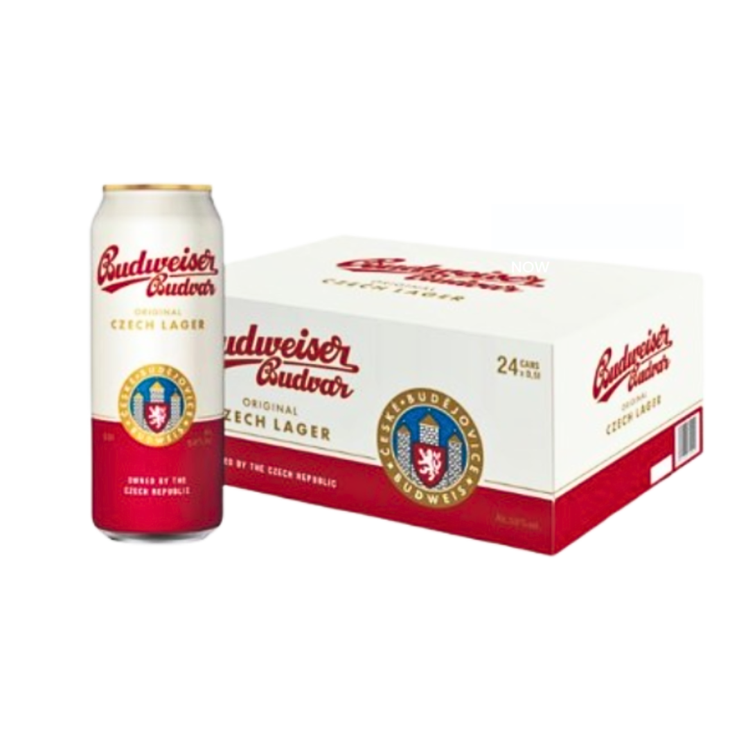 BUDVAR BEER CAN (24X50CL)