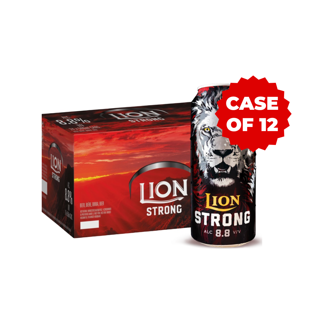 LION STRONG 8.8% CAN (12X50CL)