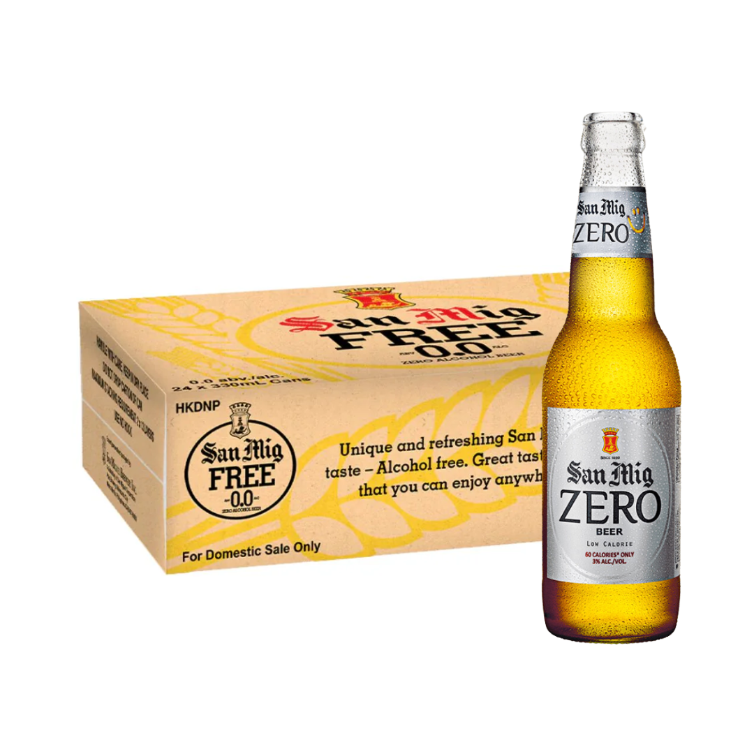 SAN MIG ZERO BEER BTL (24X33CL)