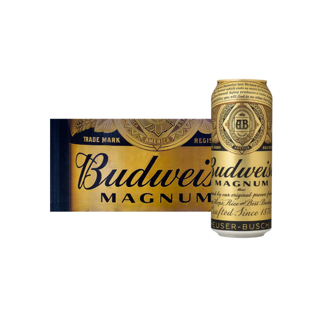 BUDWEISER MAGNUM BEER CAN (24X50CL)