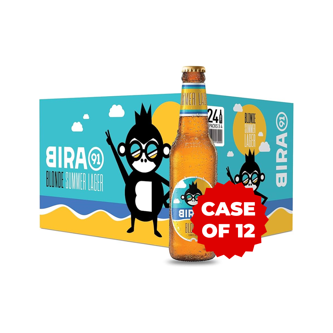 BIRA BOOM LAGER BEER BTL (12X33CL)