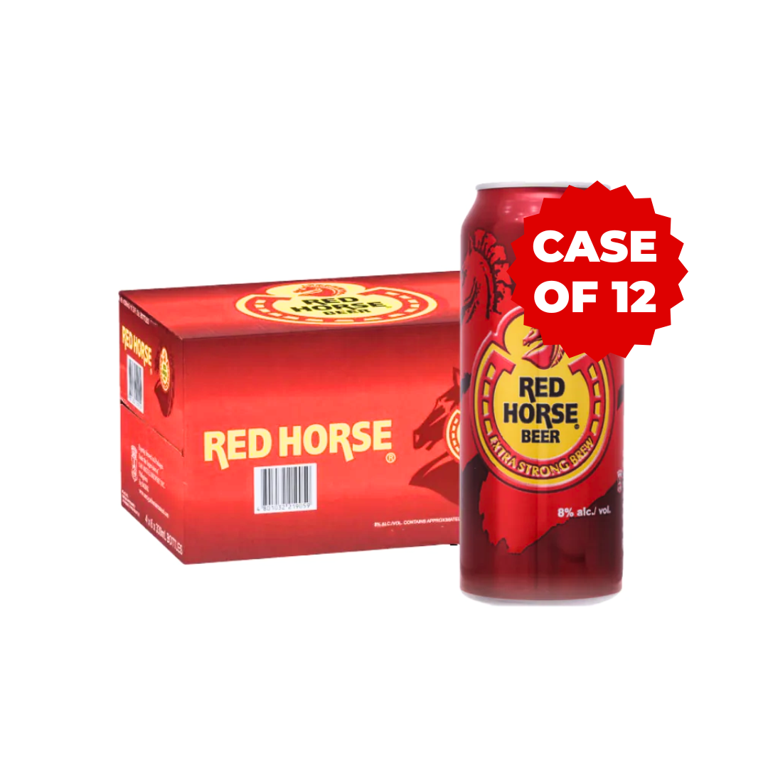 RED HORSE BEER CAN (12X50CL)