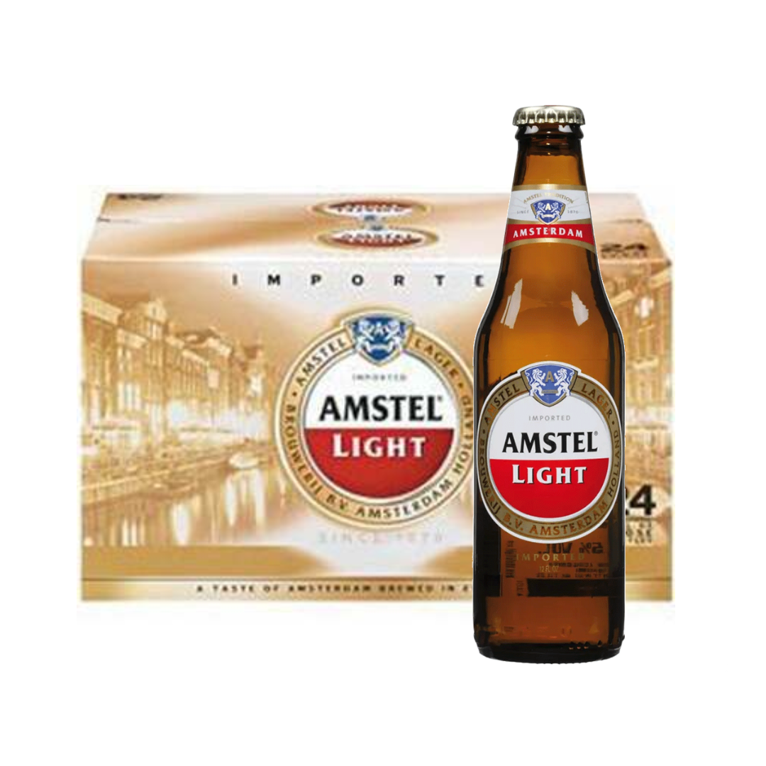 AMSTEL LIGHT BEER BTL (35.5CLX24)