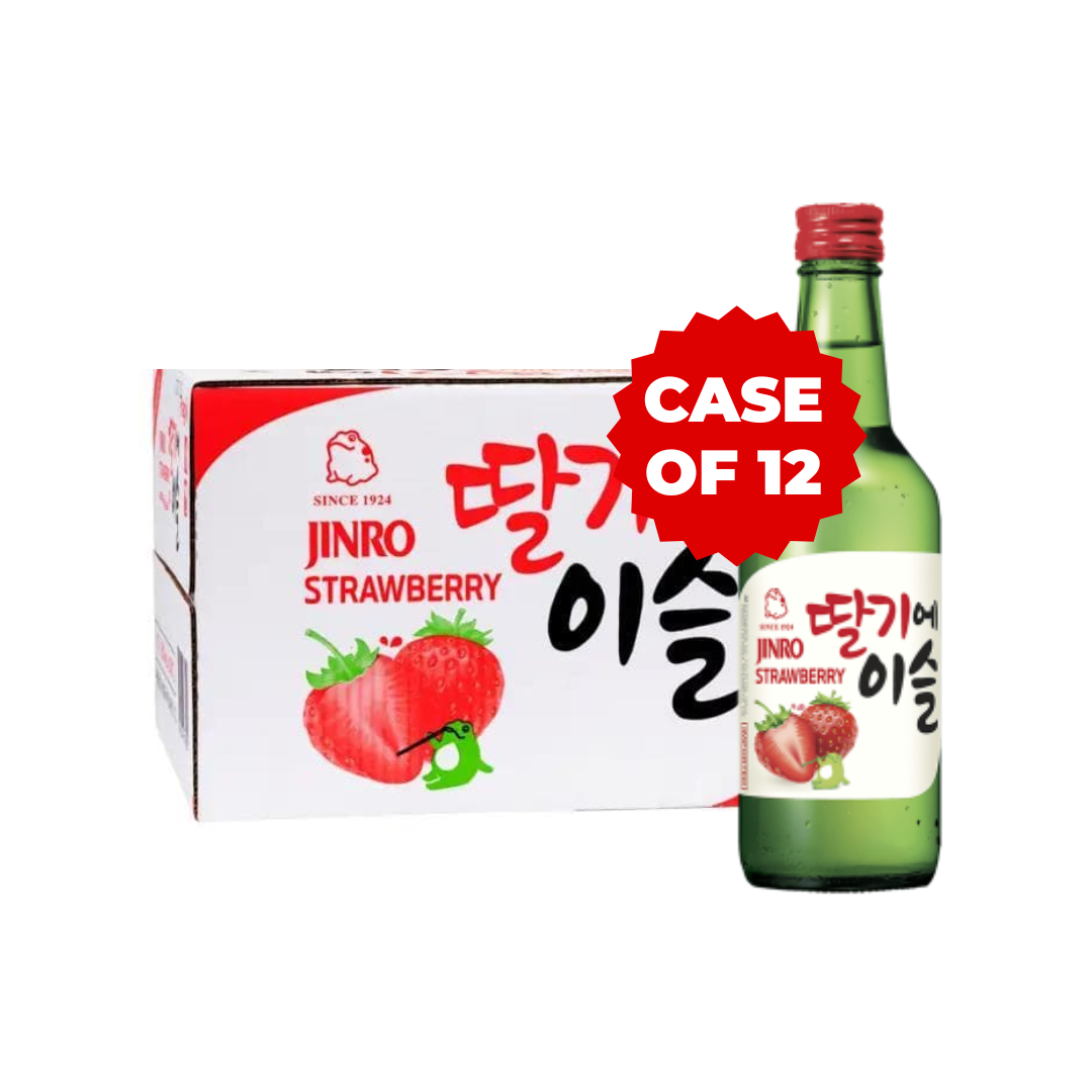 JINRO STRAWBERRY SOJU (12X35CL)