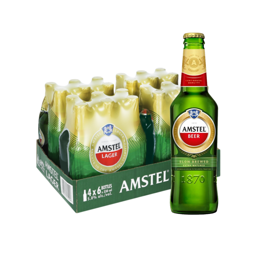 AMSTEL BEER BTL (24X33CL)