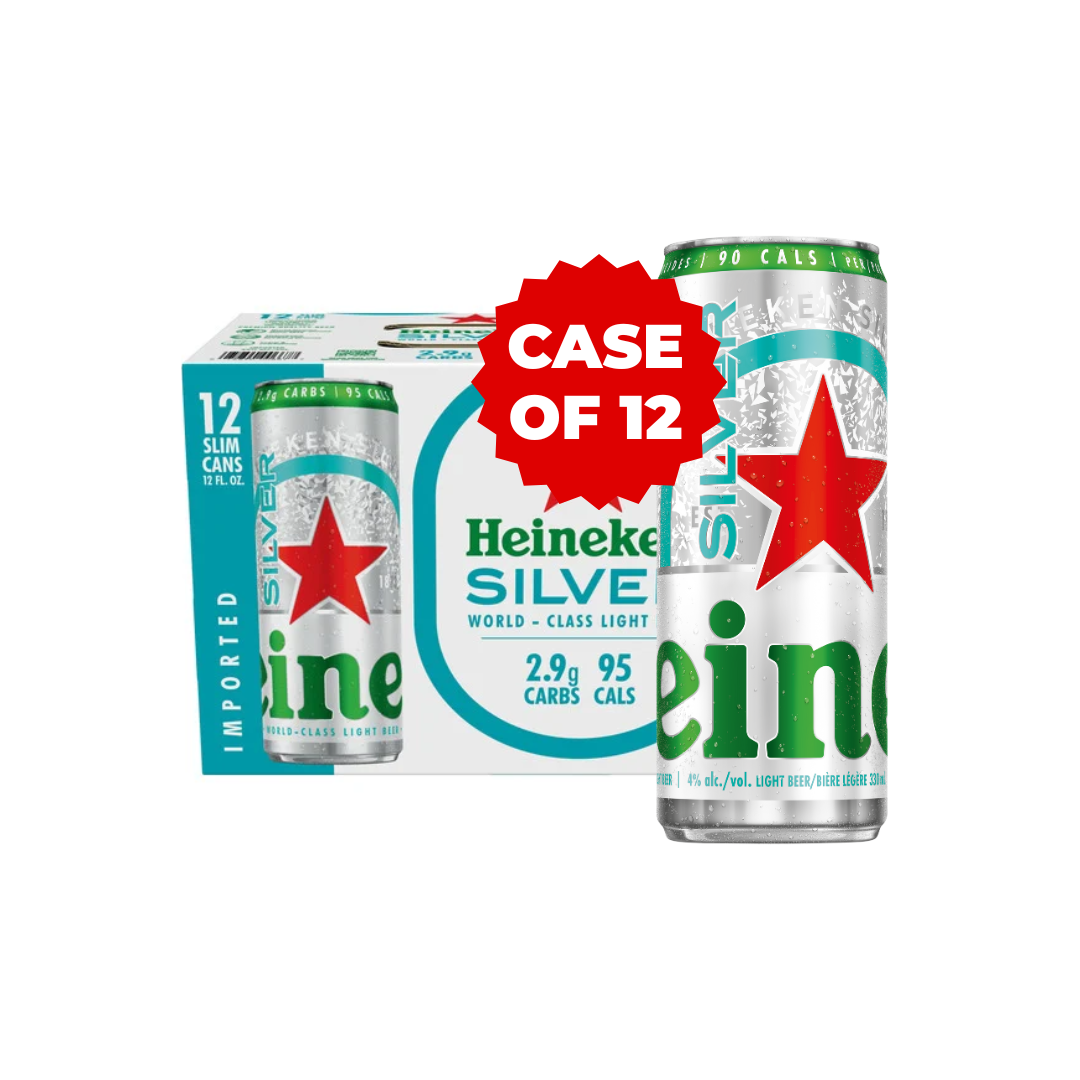 HEINEKEN SILVER CAN (12X33CL)