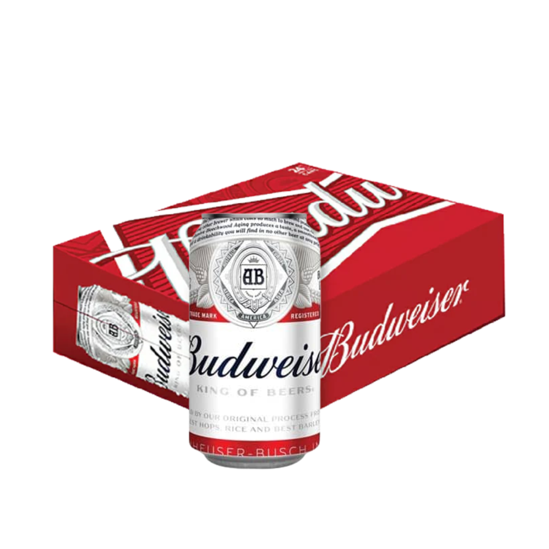 BUDWEISER BEER CAN (24X35.5CL)