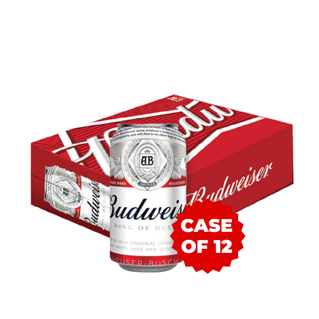BUDWEISER BEER CAN (12X35.5CL)