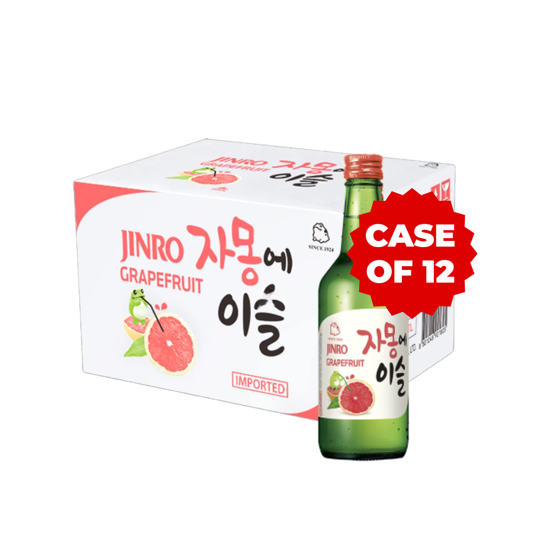 JINRO GRAPEFRUIT SOJU (12X36CL)