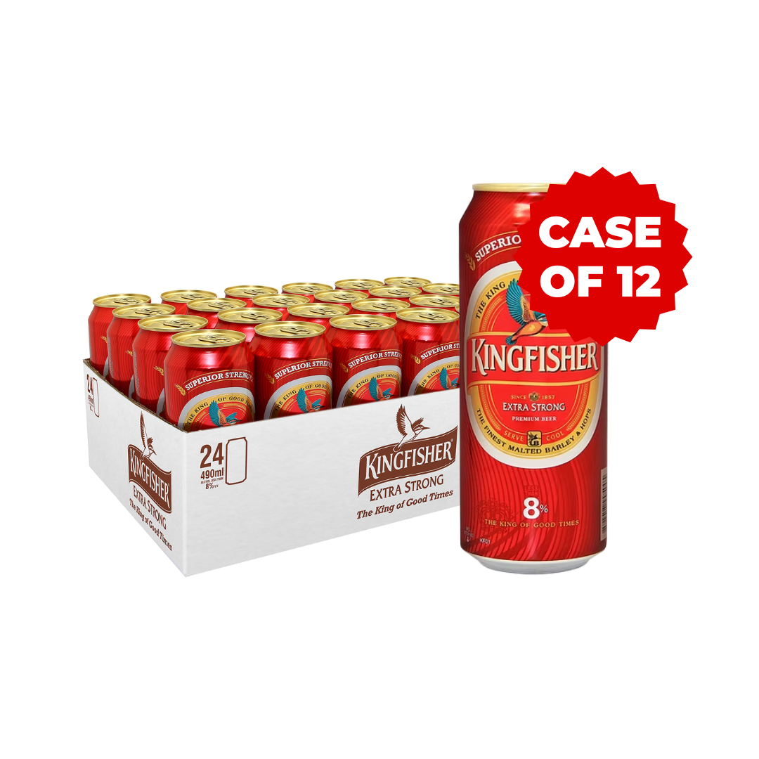KINGFISHER RED CAN (12X50CL)