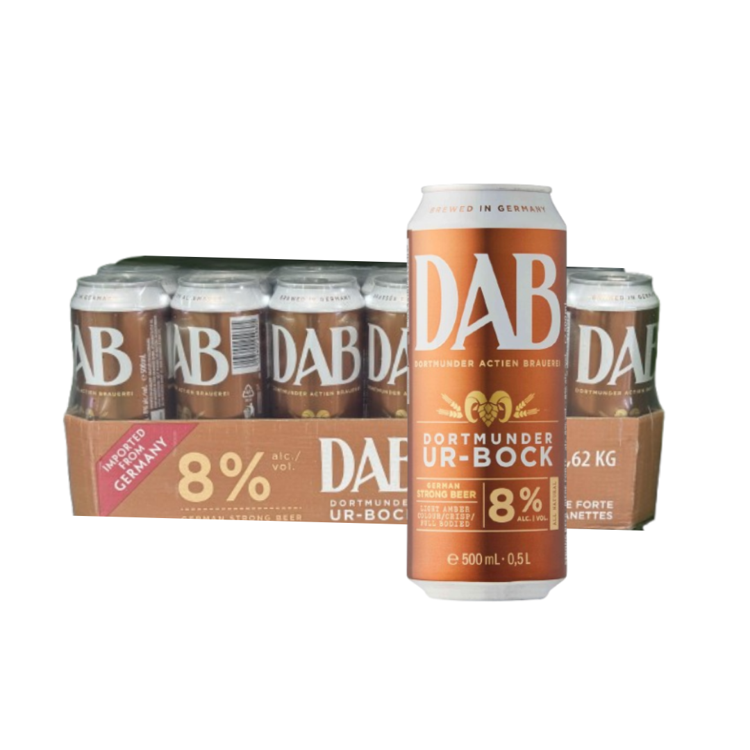 DAB STRONG 8% CAN BEER (24X50CL)