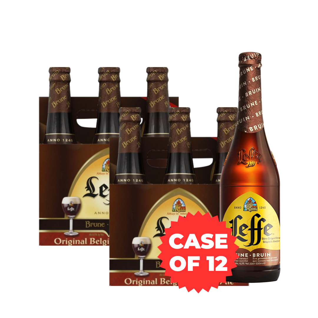 LEFFE BRUNE BTL (12X33CL)