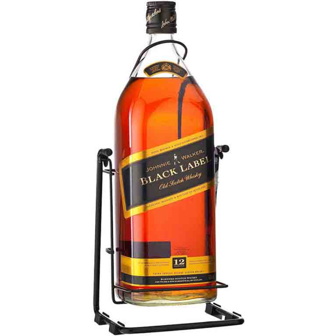JOHNNIE WALKER BLACK LABEL WHISKY 3LTR