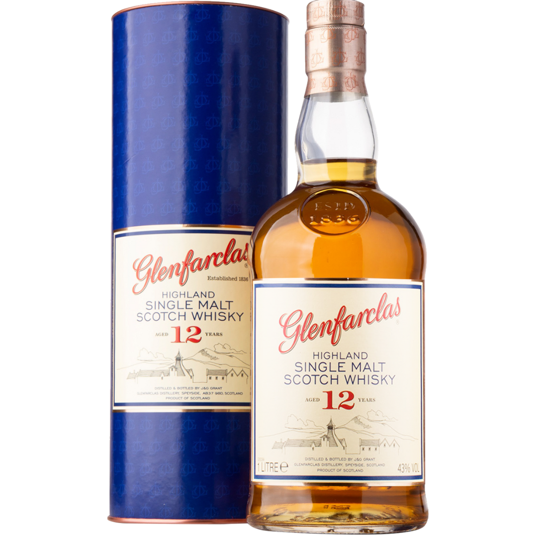 GLENFARCLAS 12 YEARS WHISKY 70CL