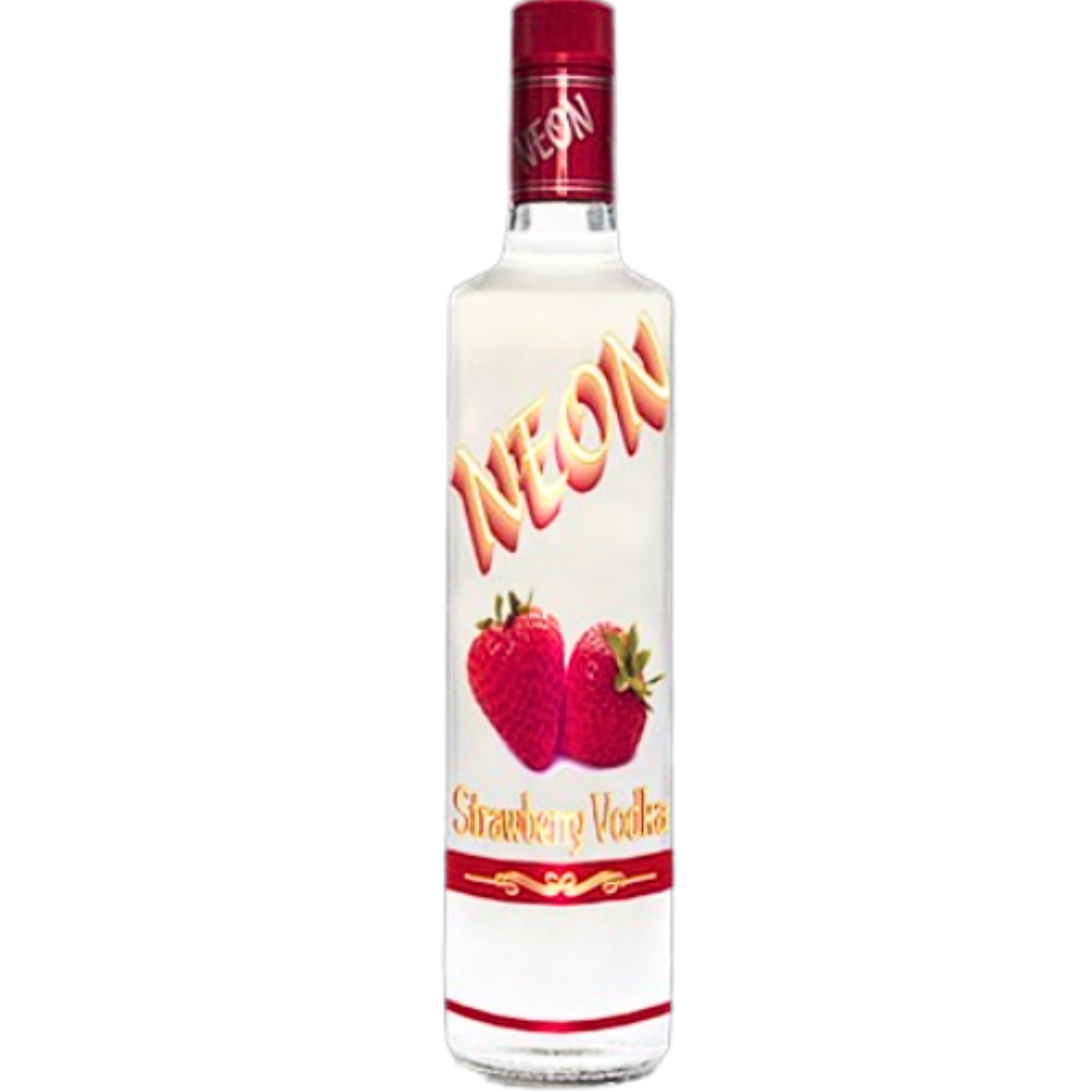 NEON STRAWBERRY VODKA 75CL