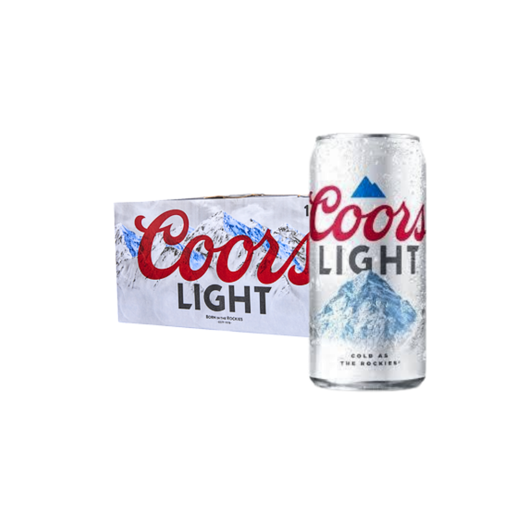 COORS LIGHT CAN BEER (24X33CL)