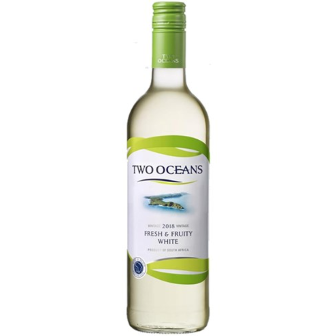 TWO OCEANS FRESH & FRUITY WHITE 75CL